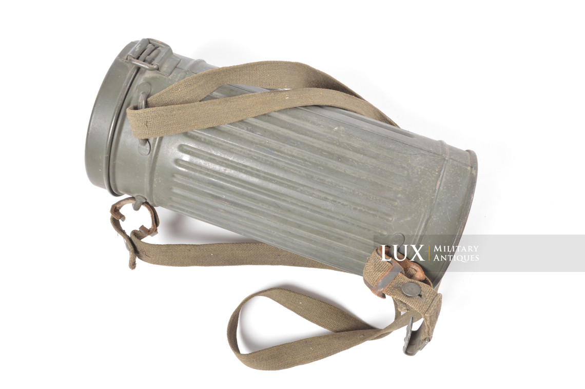 Early-war German gas mask canister set, « 1939 / numbered » - photo 11