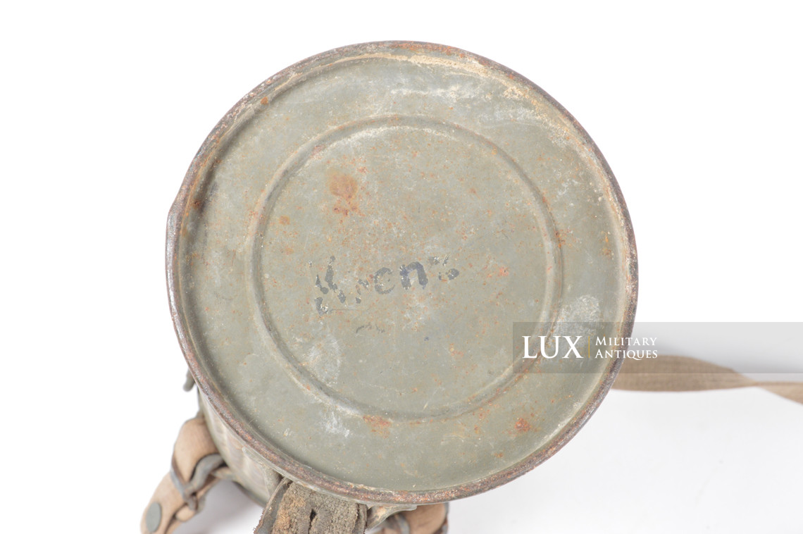 Untouched early-war German gas mask canister set, « named / 1939 » - photo 19