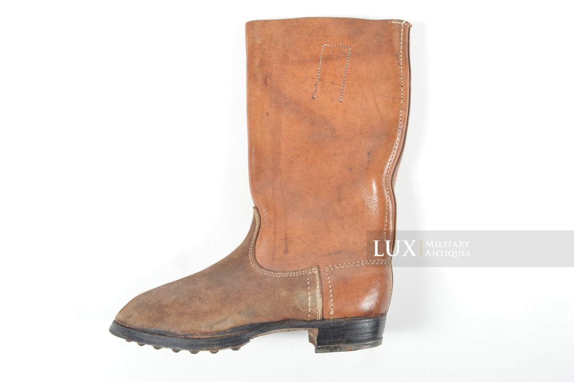 Unissued mid-war German issue brown jackboots, « 1942 » - photo 25