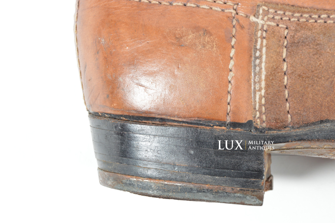Unissued mid-war German issue brown jackboots, « 1942 » - photo 34