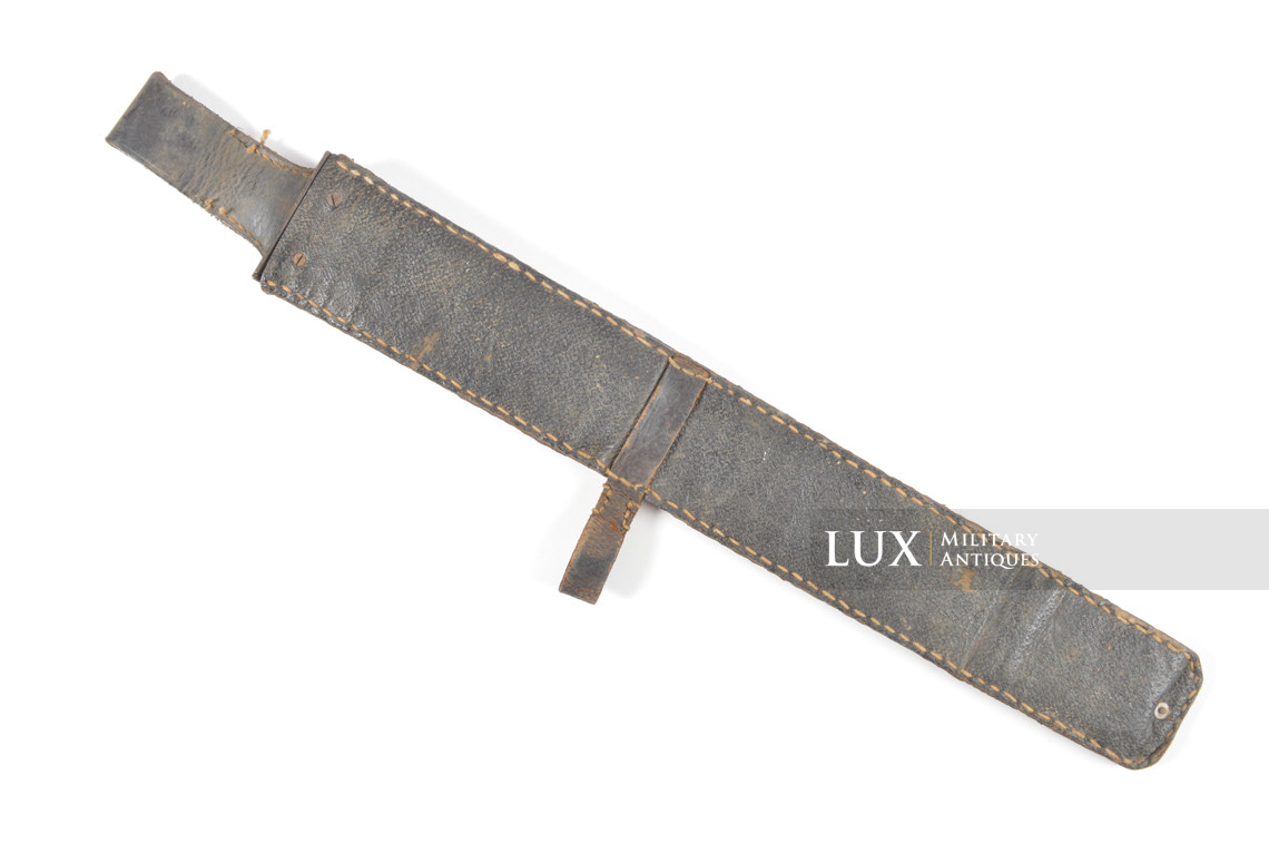 German combat engineer's field saw & black pressed cardboard scabbard, « 1943 » - photo 10