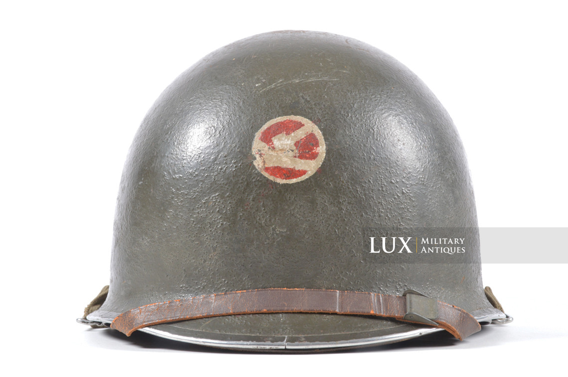 Rare USM1 helmet, 84th Infantry Division, « Railsplitters » - photo 8