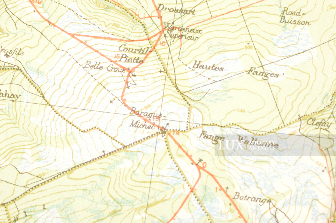 German Army map, Kampfgruppe Peiper, « Belgium - Malmedy » - photo 9
