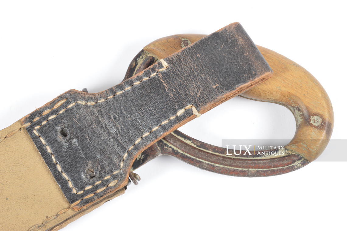 German combat engineer's field saw & tan pressed cardboard scabbard, « clg44 » - photo 14