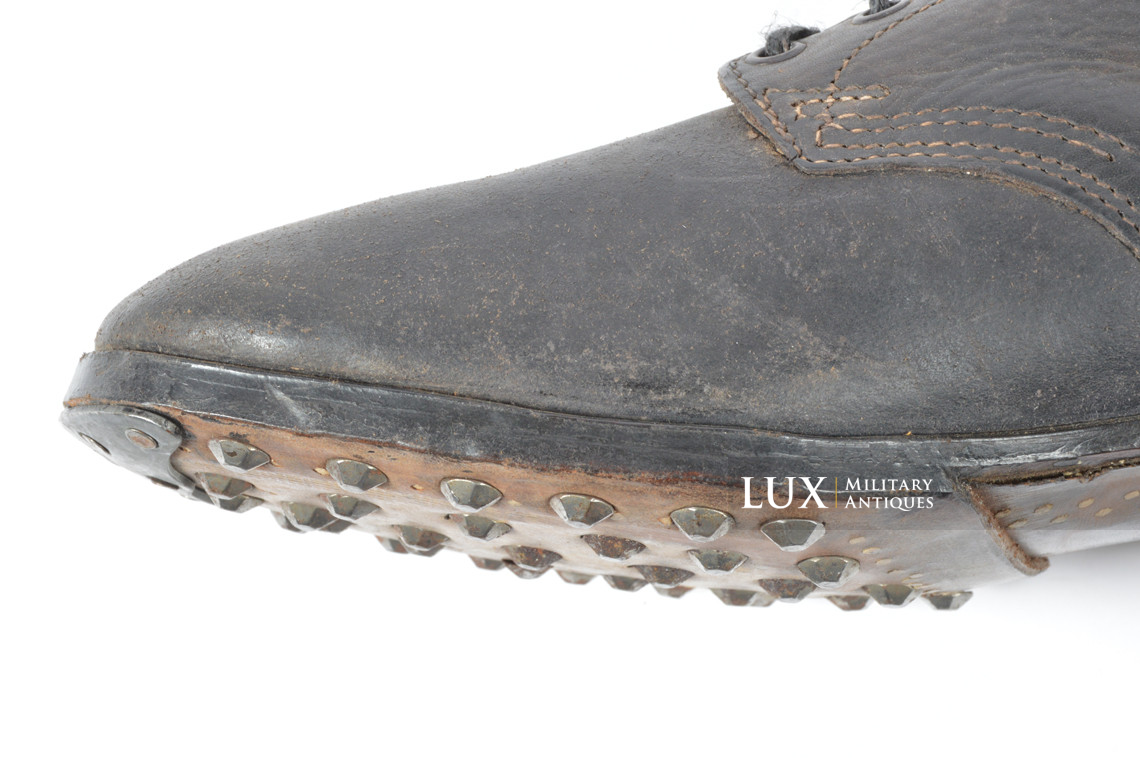 Late-war German low ankle combat boots, « RBNr » - photo 15