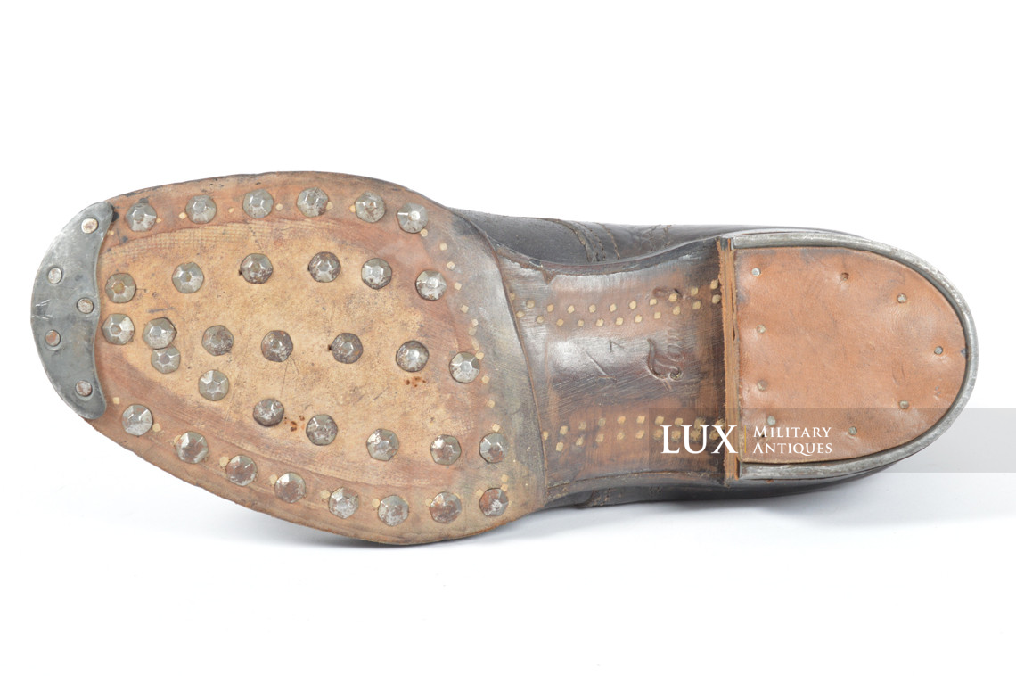 Late-war German low ankle combat boots, « RBNr » - photo 16