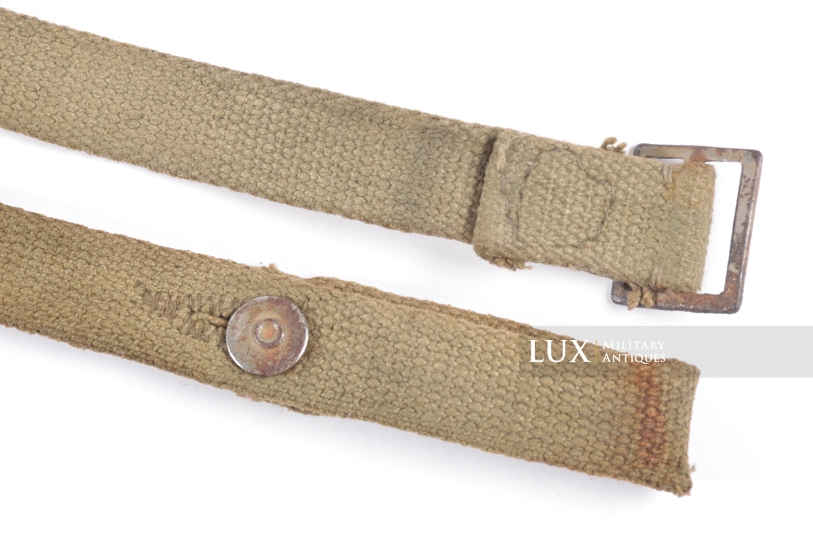 Mid-war German gasmask canister main shoulder strap - photo 10