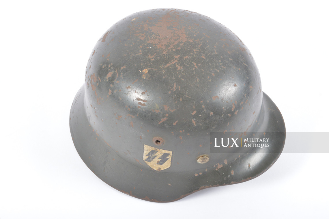 Casque allemand M35 Waffen-SS, « Q62 » - photo 15