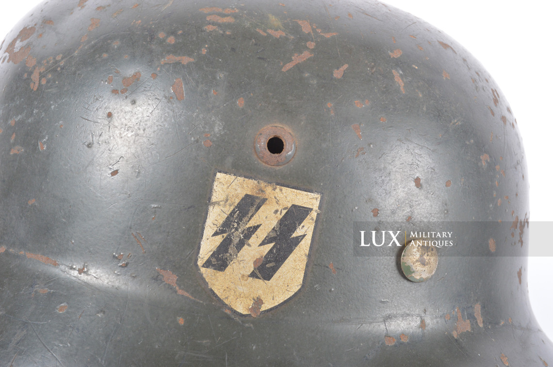 Casque allemand M35 Waffen-SS, « Q62 » - photo 16