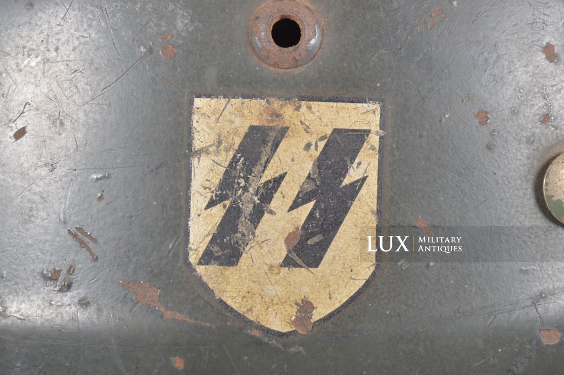 Casque allemand M35 Waffen-SS, « Q62 » - photo 19