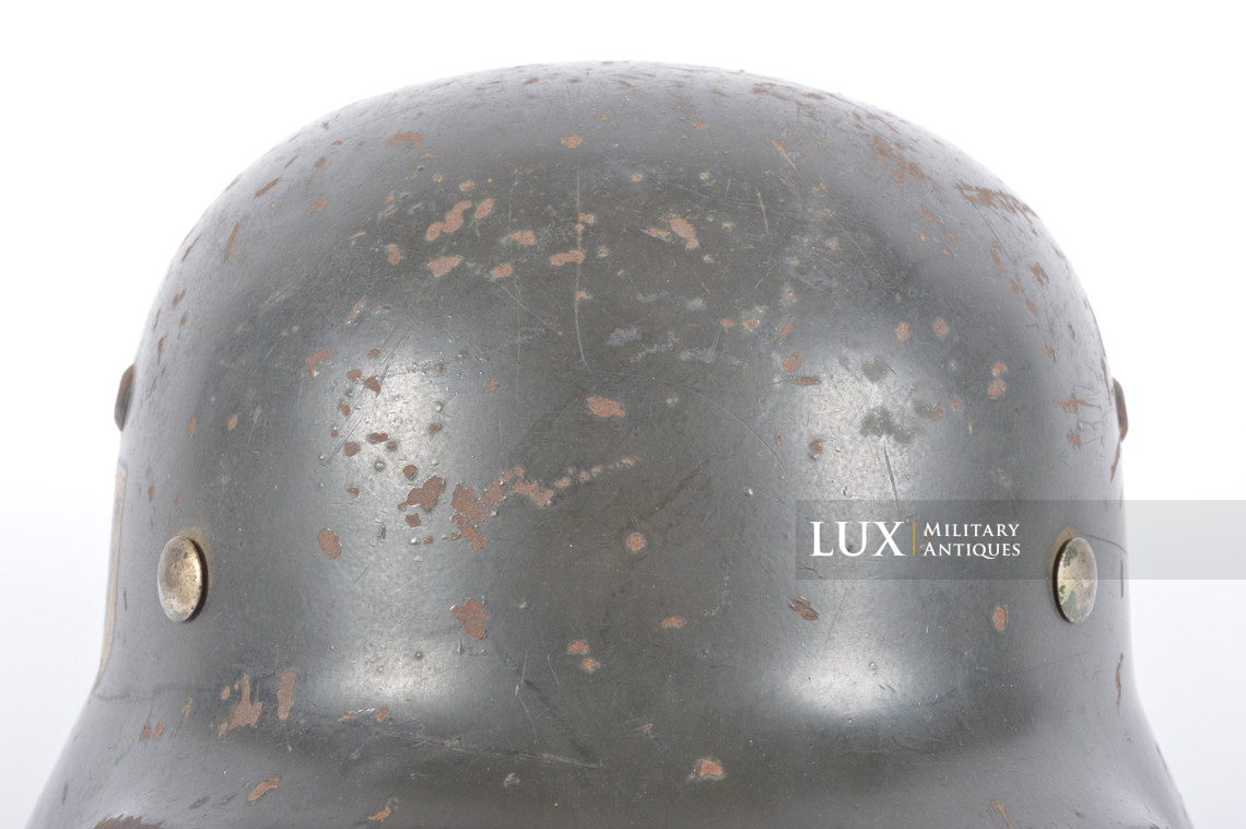 Casque allemand M35 Waffen-SS, « Q62 » - photo 25