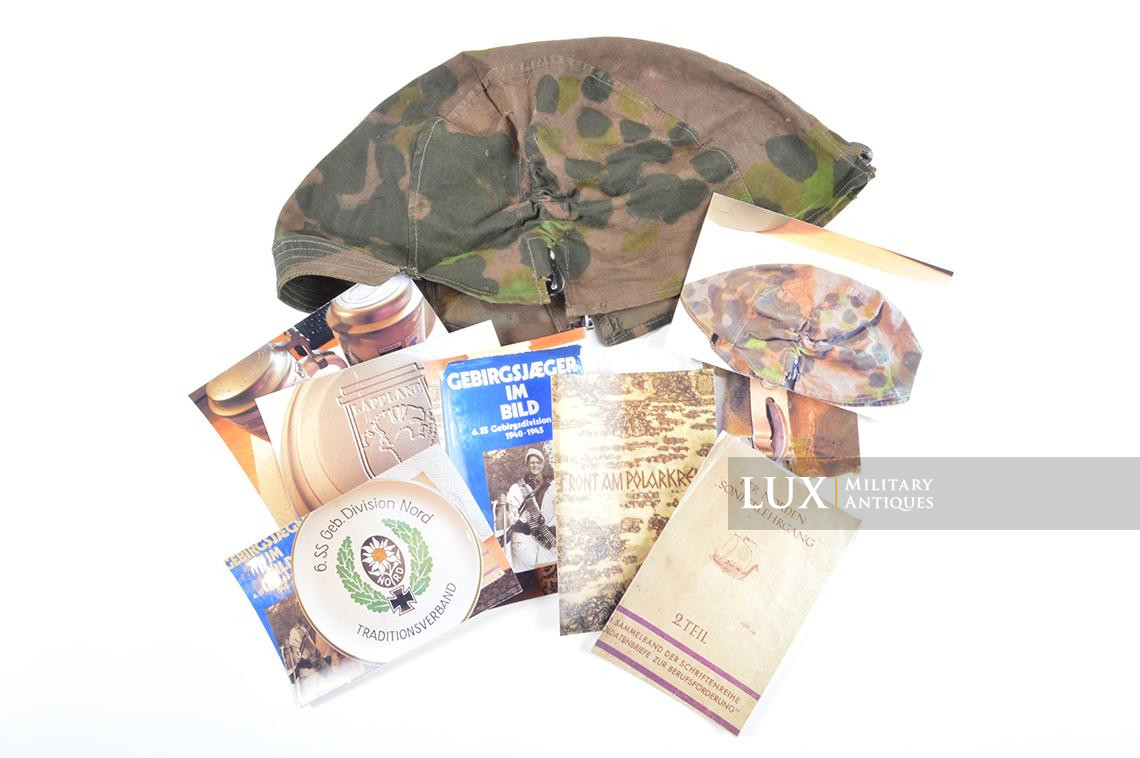 Rare early Waffen-SS helmet cover, « Plane tree 1/2 » - photo 36