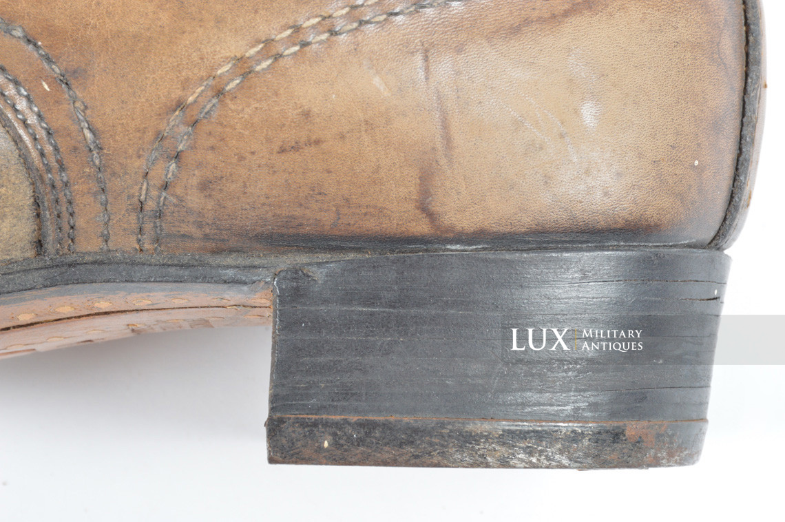 Unissued early-war German low ankle combat boots, « HERMES » - photo 14