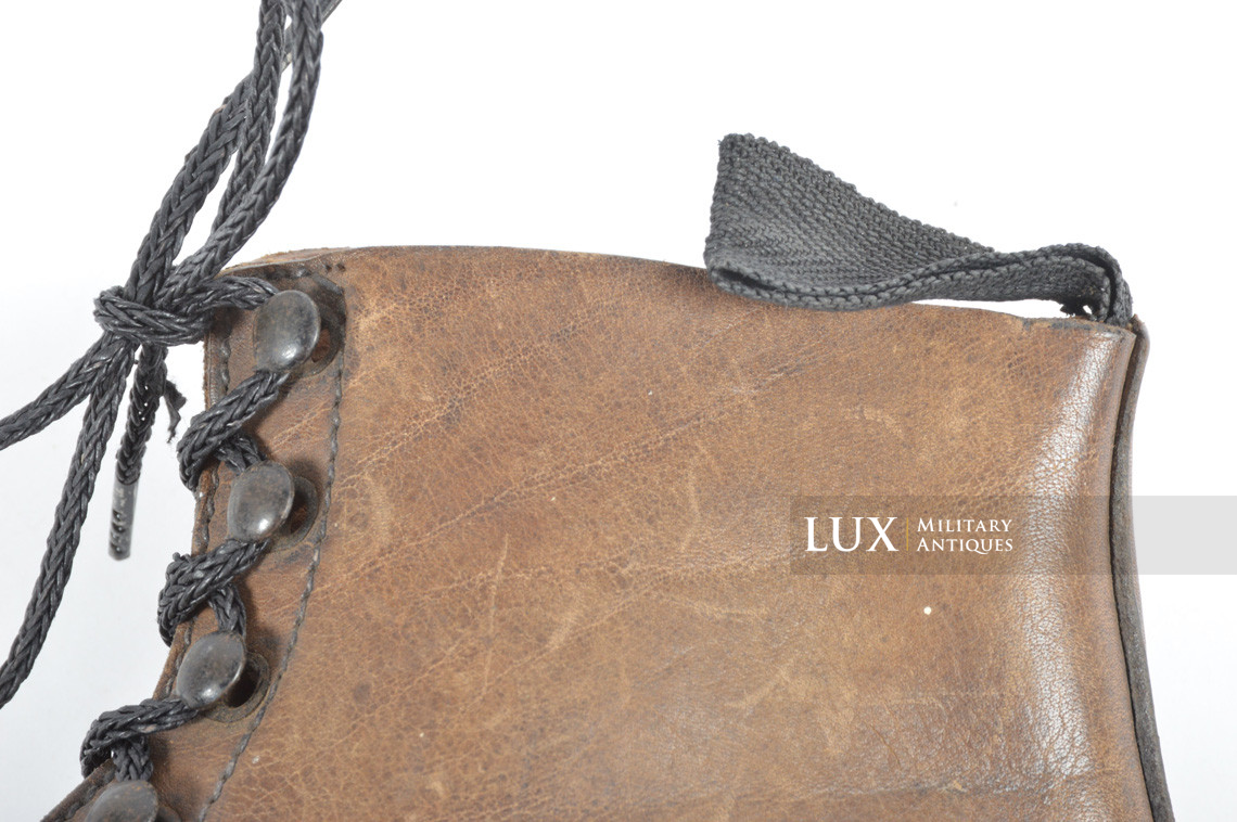 Unissued early-war German low ankle combat boots, « HERMES » - photo 21