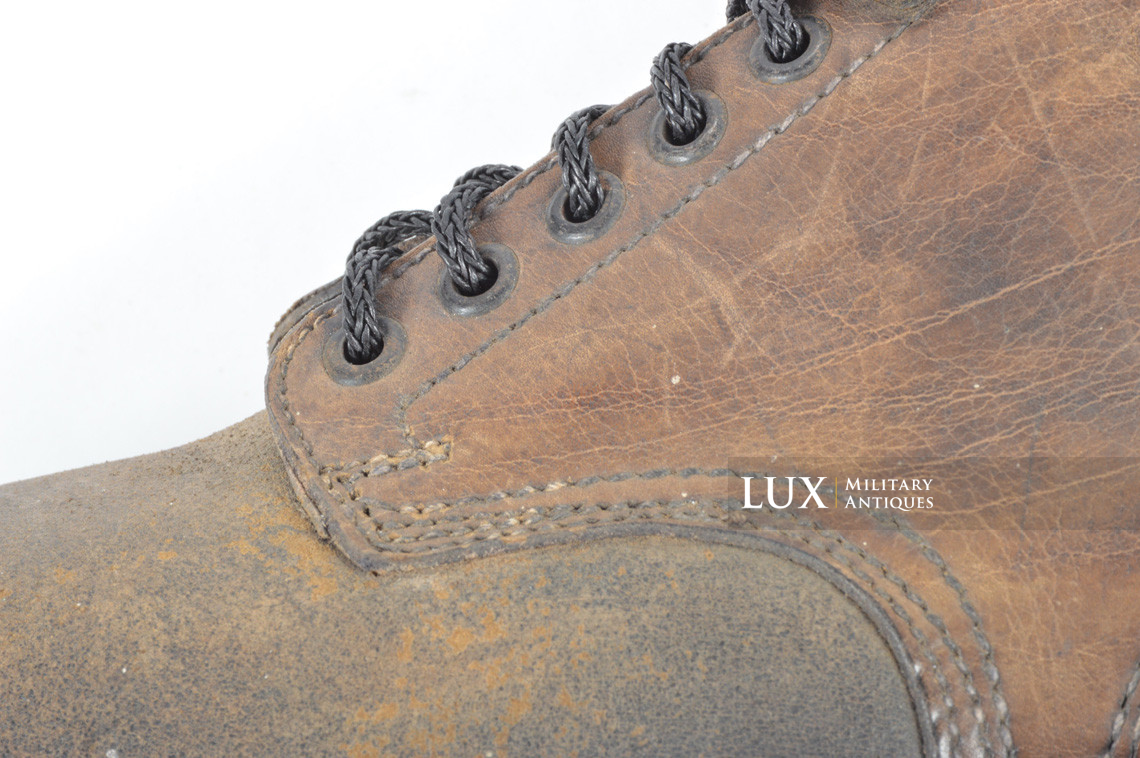 Unissued early-war German low ankle combat boots, « HERMES » - photo 22
