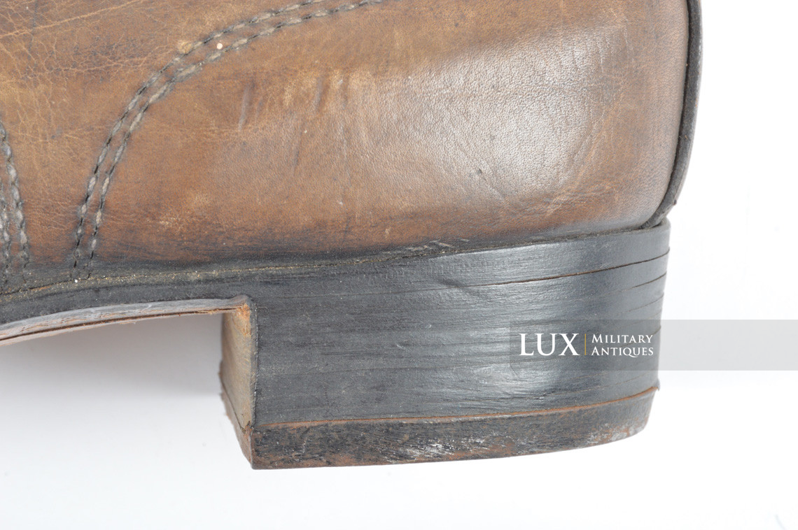 Unissued early-war German low ankle combat boots, « HERMES » - photo 23