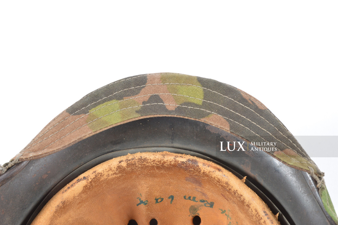 Early Waffen-SS helmet cover, Plane-tree 1/2 & 5/6, « named » - photo 42