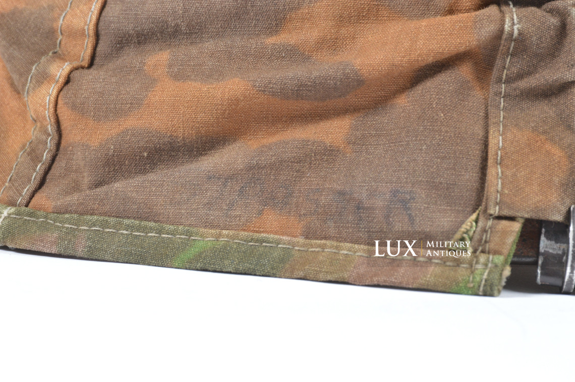 Early Waffen-SS helmet cover, Plane-tree 1/2 & 5/6, « named » - photo 55