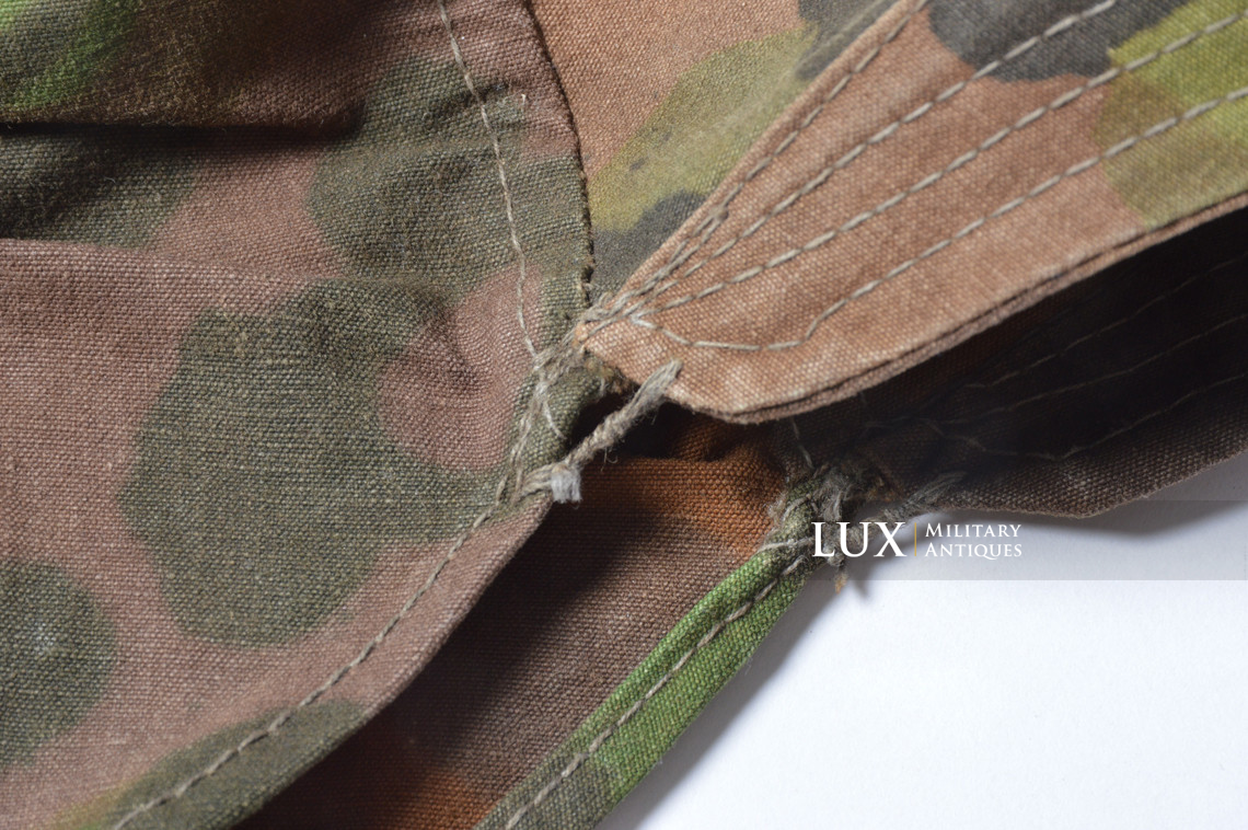 Early Waffen-SS helmet cover, Plane-tree 1/2 & 5/6, « named » - photo 73