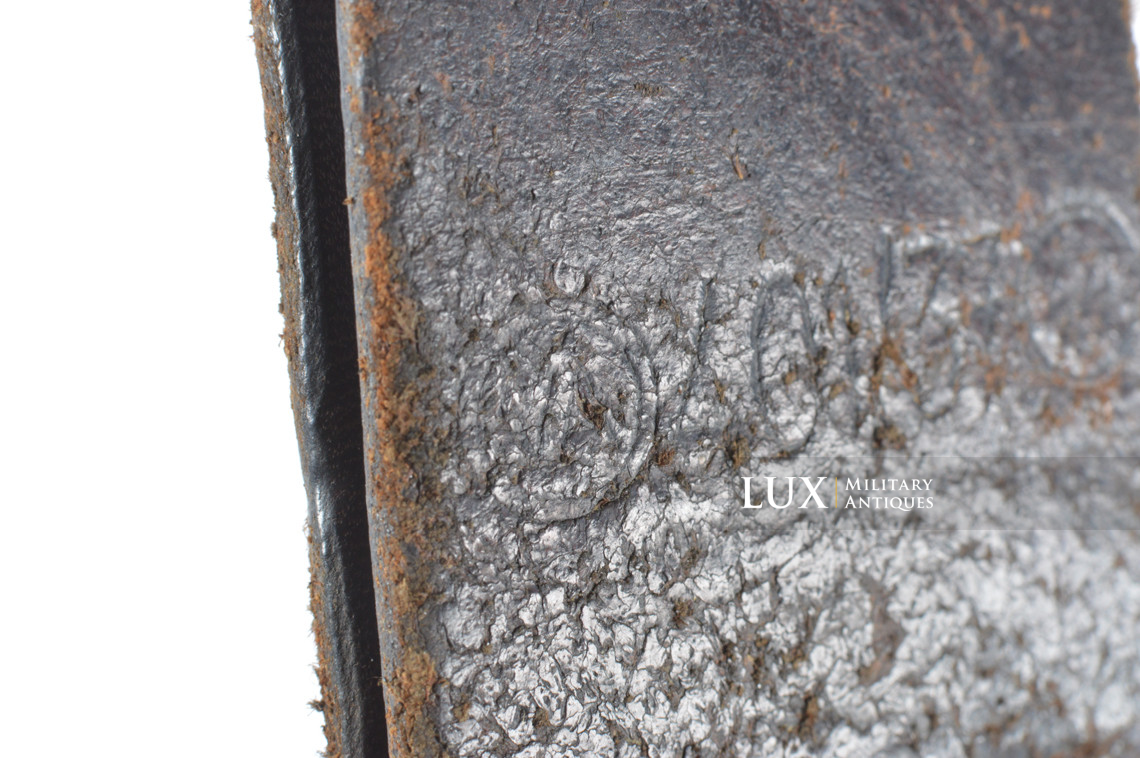 Rare gousset de baïonnette 98k Waffen-SS, « VA 401/37 SS » - photo 11