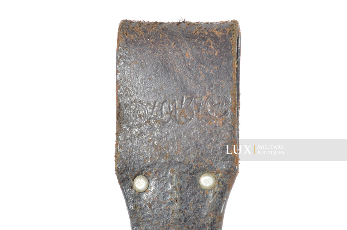 Rare gousset de baïonnette 98k Waffen-SS, « VA 401/37 SS » - photo 9
