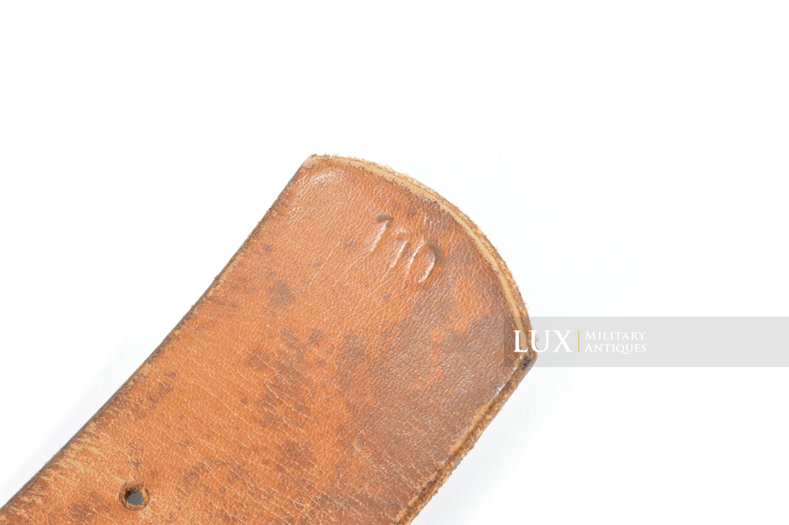 Cuir de ceinturon fin de guerre, RBNr « 0/0917/0029 » - photo 12
