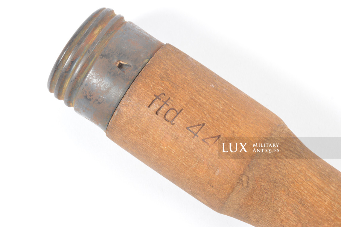 German M43 stick grenade wood handle, « ftd44 » - photo 7