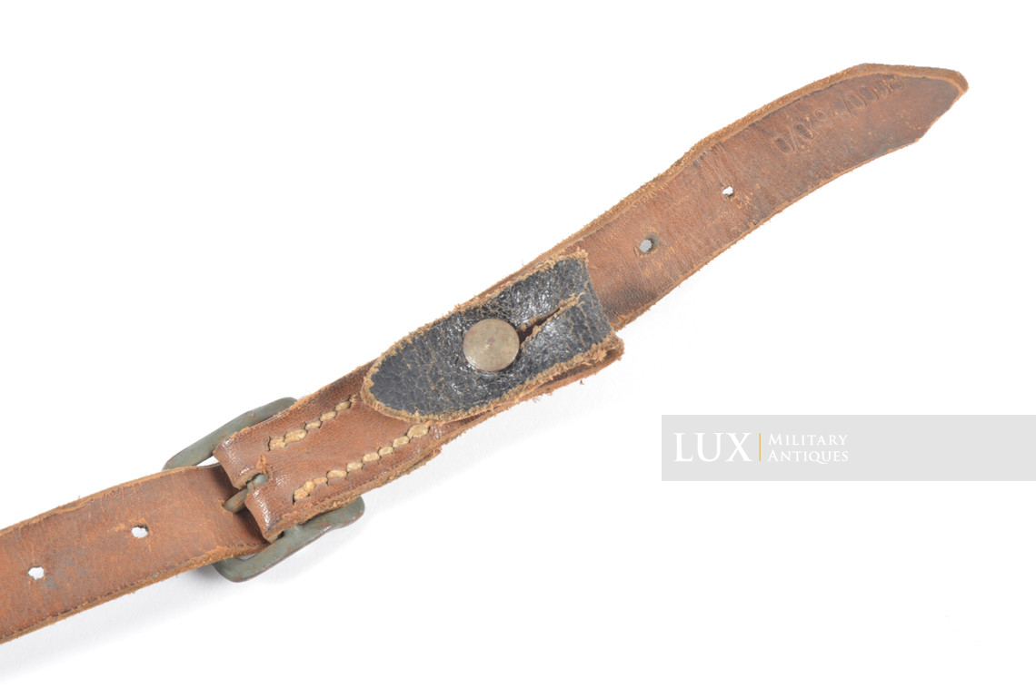 Late-war German helmet chinstrap, « RFNr. 0/0494/008 » - photo 12