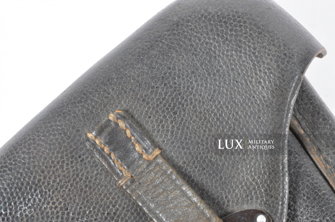 Rare German P38 pistol holster in pig skin leather, « ewx 1941 » - photo 8