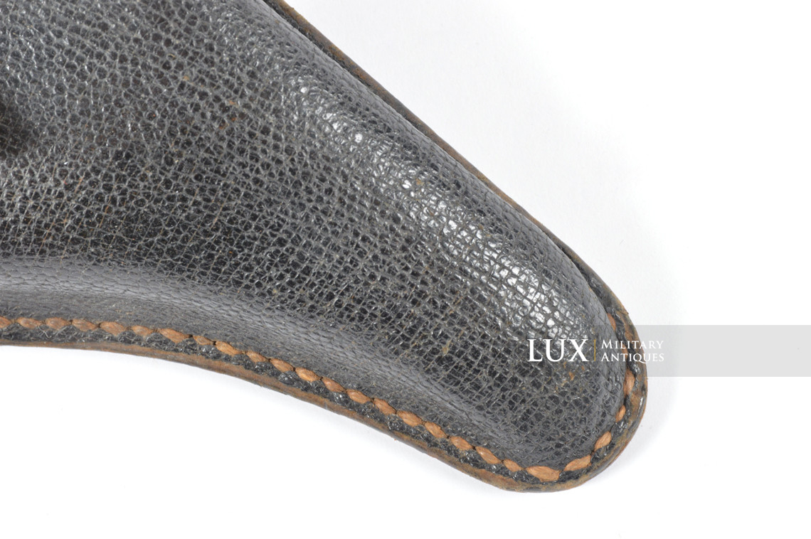 Rare German P38 pistol holster in pig skin leather, « ewx 1941 » - photo 10