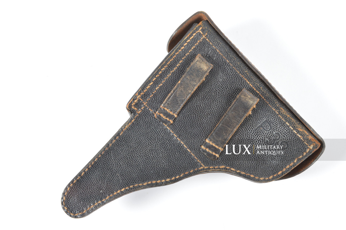 Rare German P38 pistol holster in pig skin leather, « ewx 1941 » - photo 11
