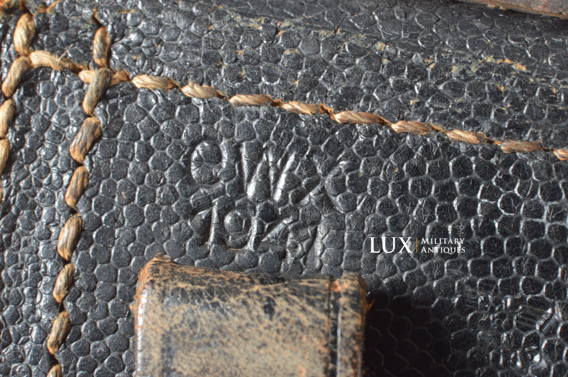 Rare German P38 pistol holster in pig skin leather, « ewx 1941 » - photo 13