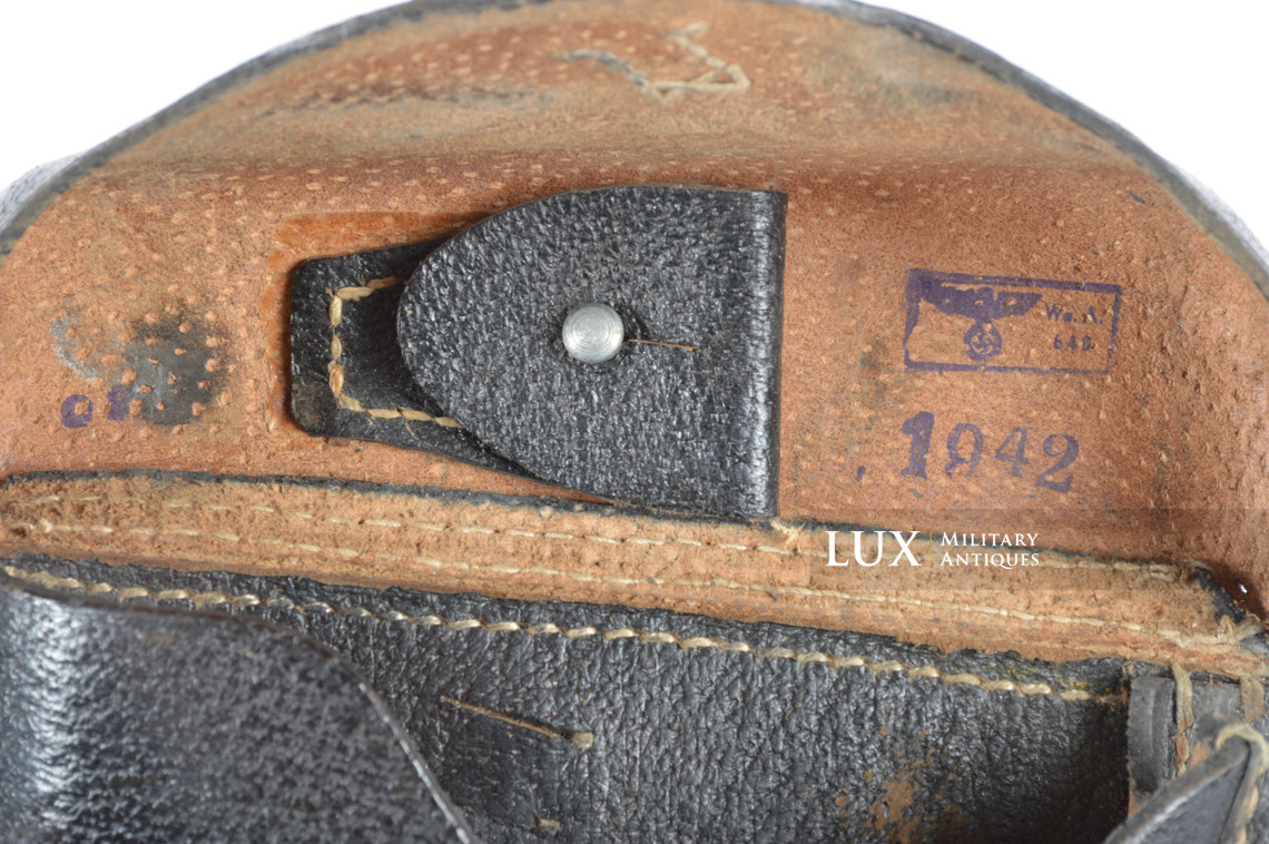 German P.08 pistol holster in pig skin leather, « erg 42 » - photo 16
