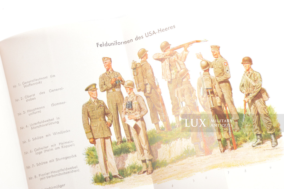 Rare manuel allemand « Taschenbuch USA-Heer, 1944 » - photo 13
