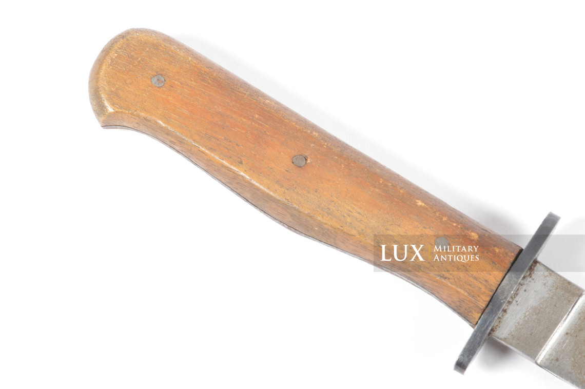 German Heer / Waffen-SS combat fighting knife, « Bowie blade » - photo 11