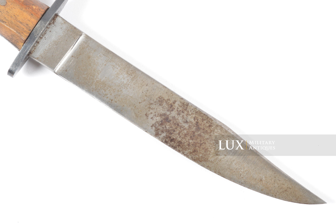 German Heer / Waffen-SS combat fighting knife, « Bowie blade » - photo 12
