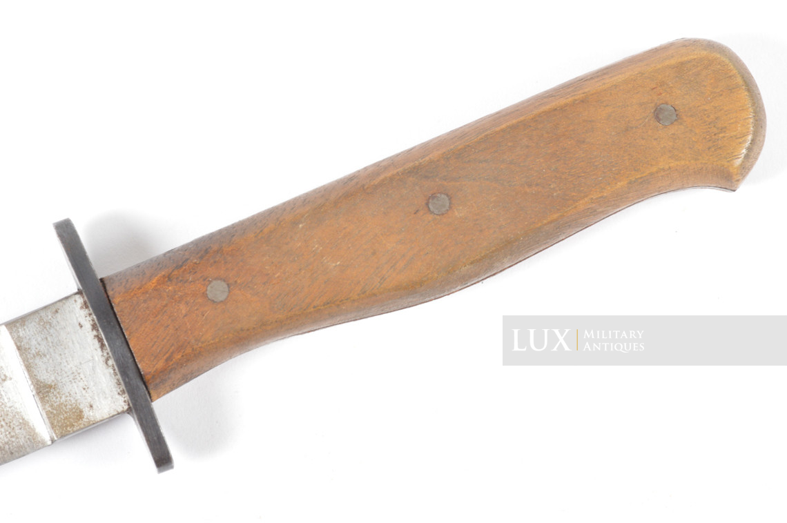 German Heer / Waffen-SS combat fighting knife, « Bowie blade » - photo 14