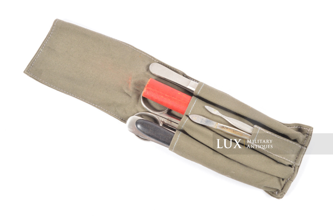 Pochette d'instruments médicaux précoce, « Kleines Feldbesteck » - photo 13