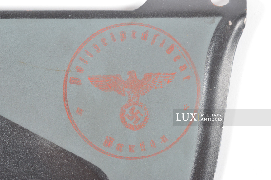 Rare German special cargo license plate, « Explosives » - photo 8
