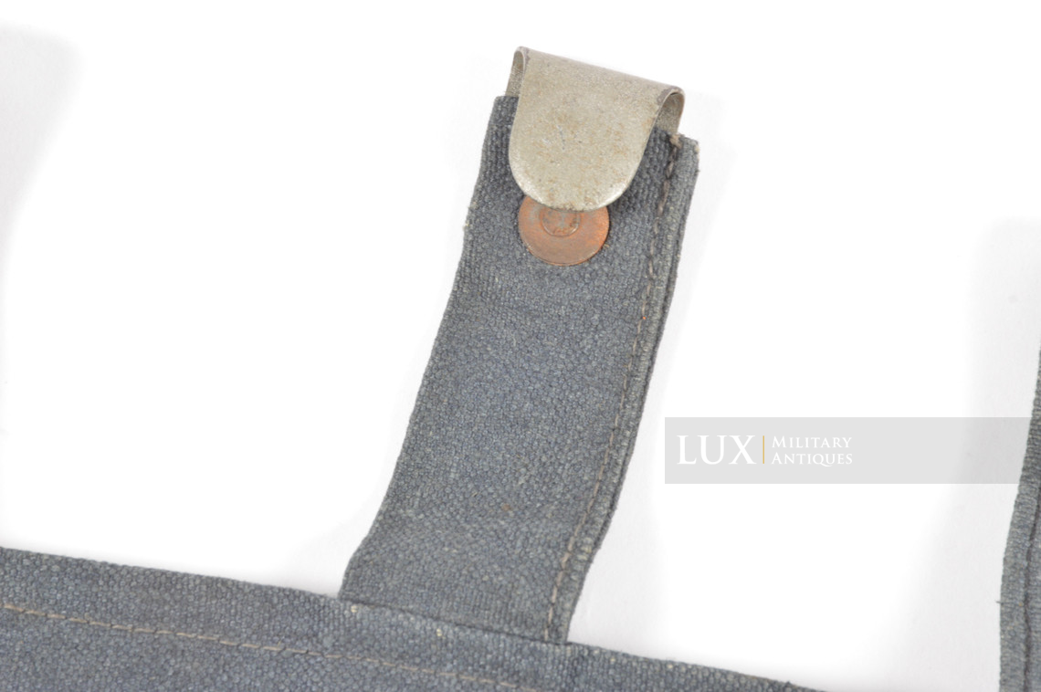 Unissued late-war German Luftwaffe issued breadbag, « RBNr » - photo 9