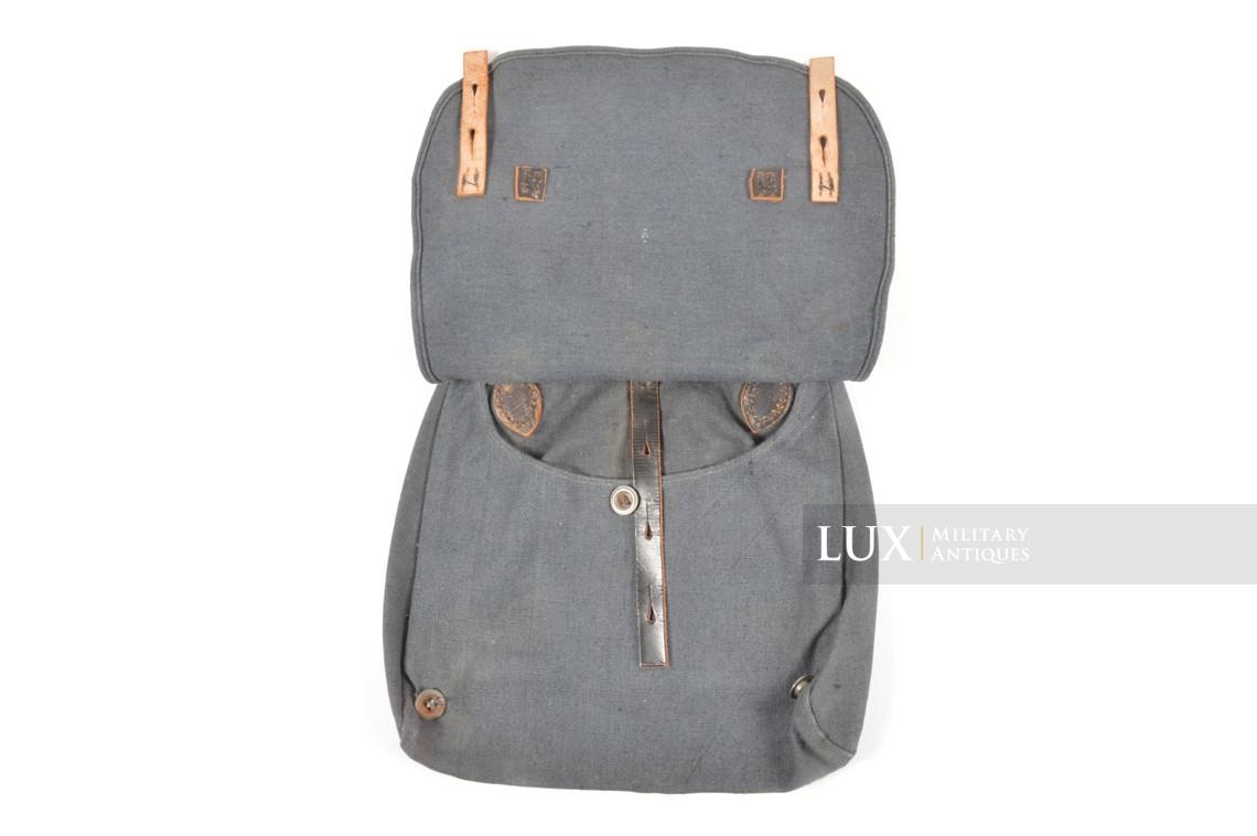 Unissued late-war German Luftwaffe issued breadbag, « RBNr » - photo 12