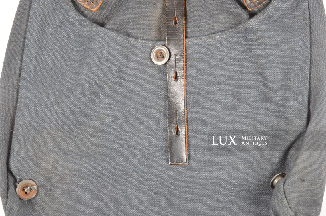 Unissued late-war German Luftwaffe issued breadbag, « RBNr » - photo 13