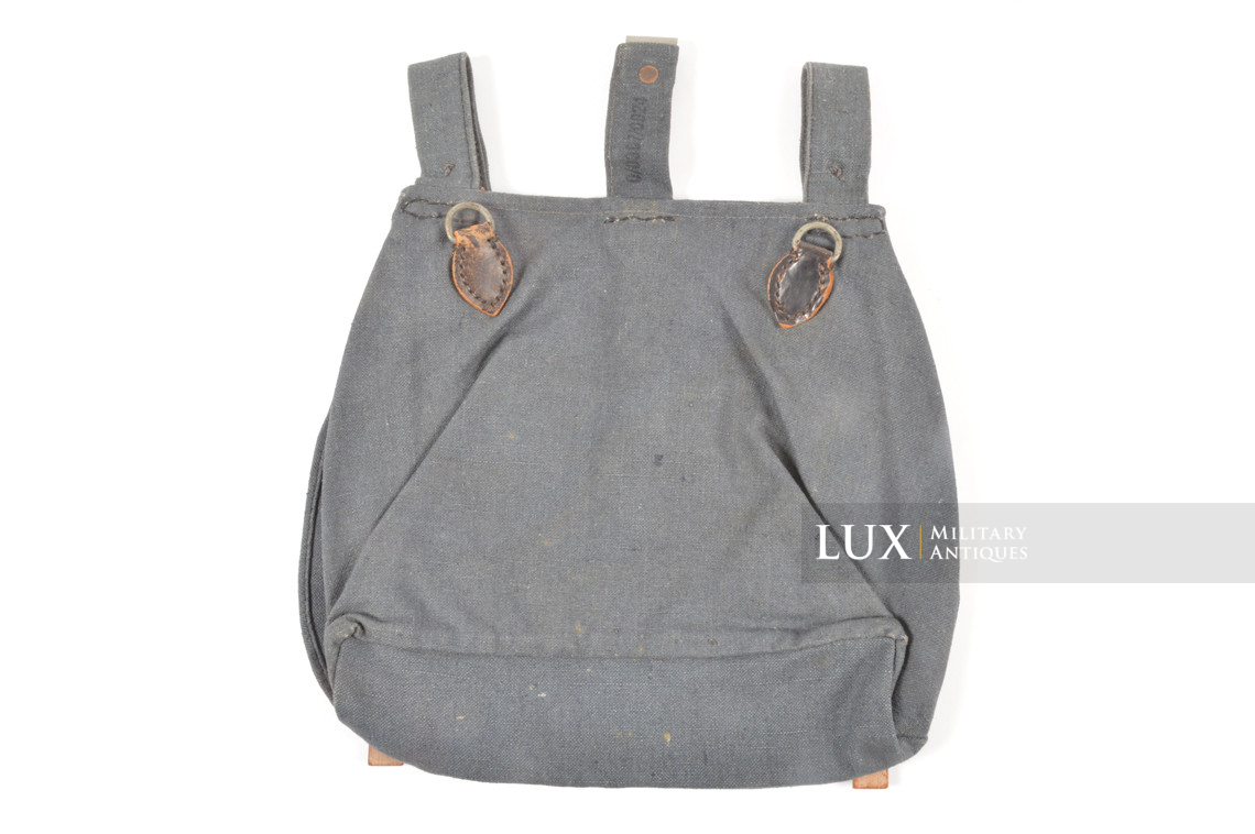 Unissued late-war German Luftwaffe issued breadbag, « RBNr » - photo 14