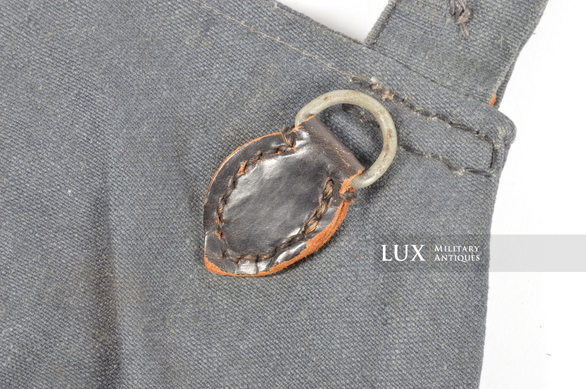 Unissued late-war German Luftwaffe issued breadbag, « RBNr » - photo 17