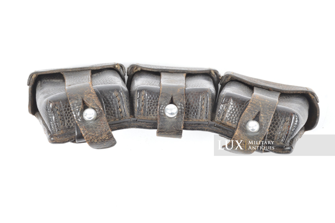 Rare early war K98 ammunition pouch, « VA 406/38 SS » - photo 7