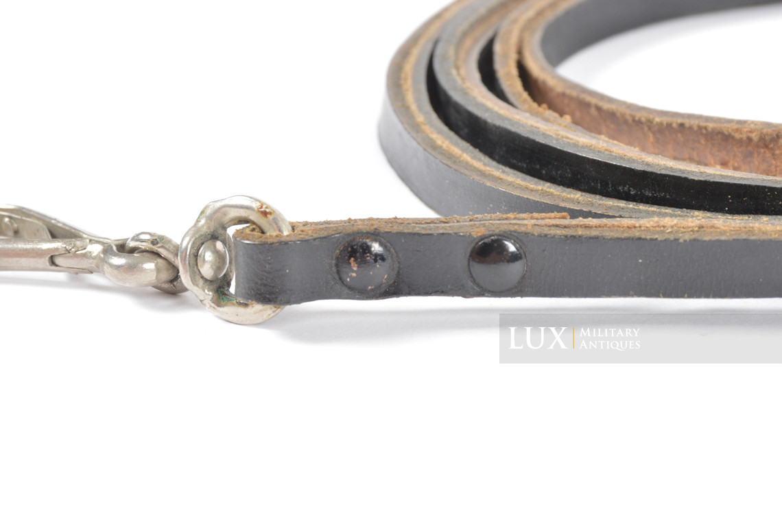 Rare German issued P08 / P38 pistol lanyard, dated « 1938 » - photo 9