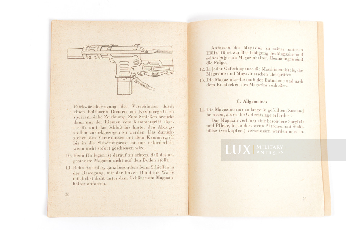 Manuel d’instruction pour le pistolet mitrailleur allemand MP40, « Die Maschinen-pistole 40 » - photo 10