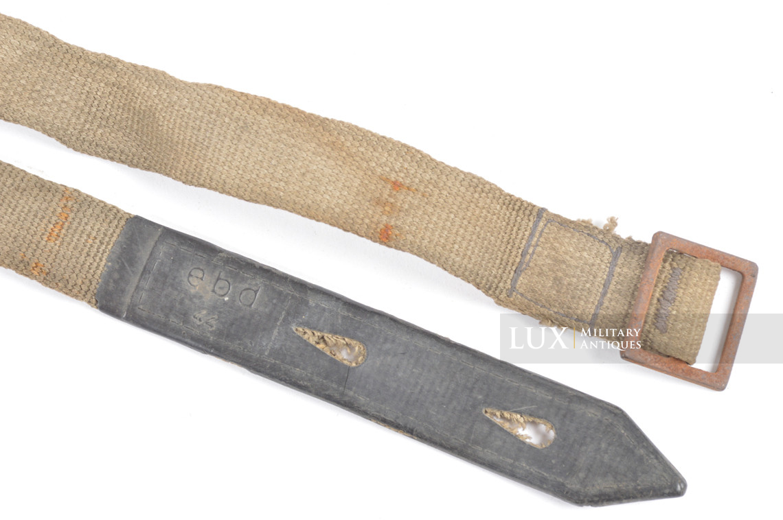 German gasmask canister main shoulder strap, « ebd44 » - photo 8
