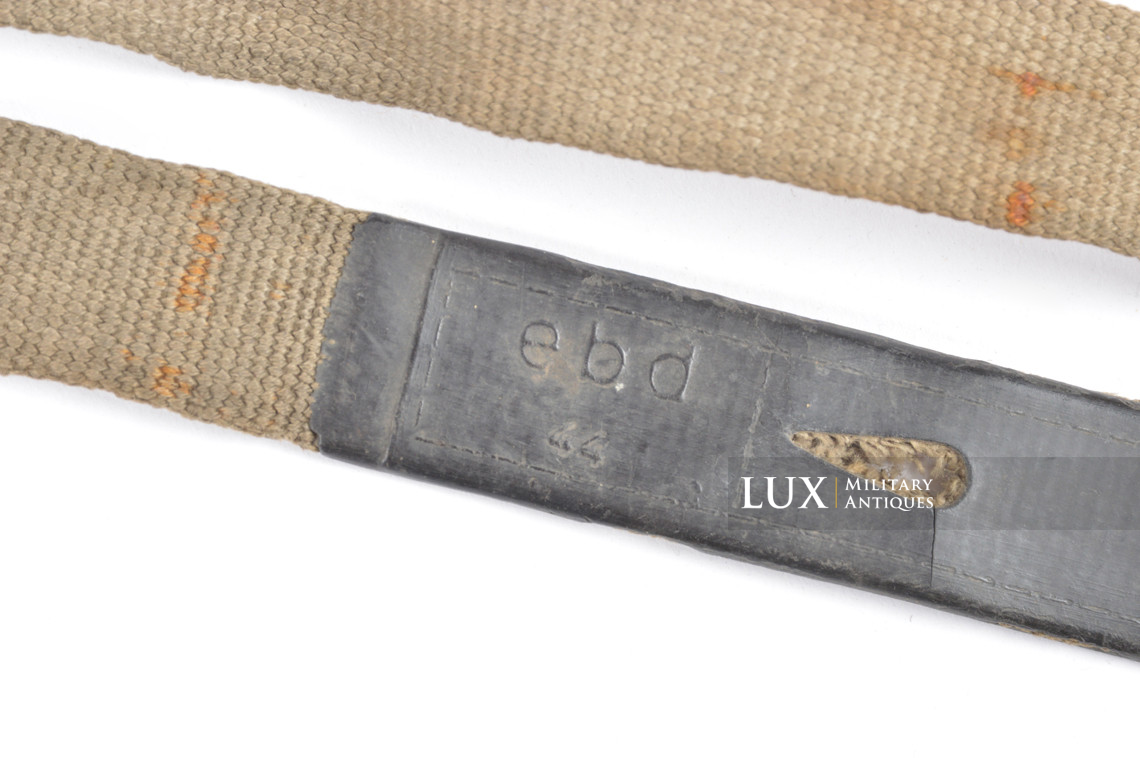 German gasmask canister main shoulder strap, « ebd44 » - photo 9