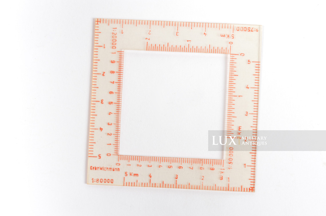 Instruments allemands de lecture de cartes pour l'artillerie, « Z.m.P. » - photo 13